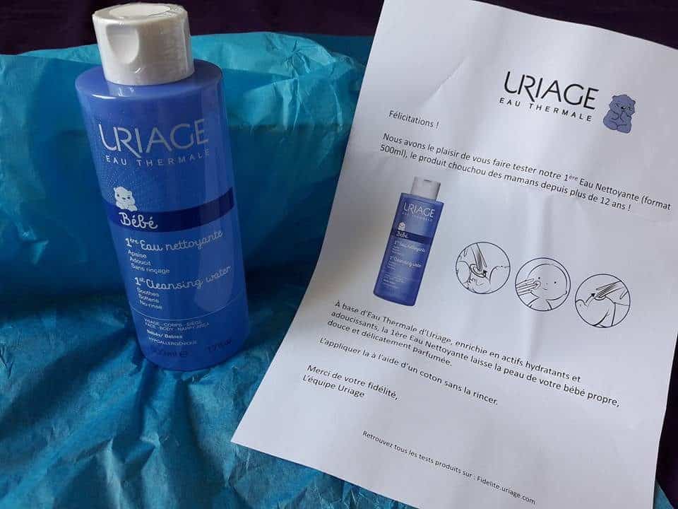 Uriage Bébé 1ère Eau Nettoyante Sans Rinçage 1 L