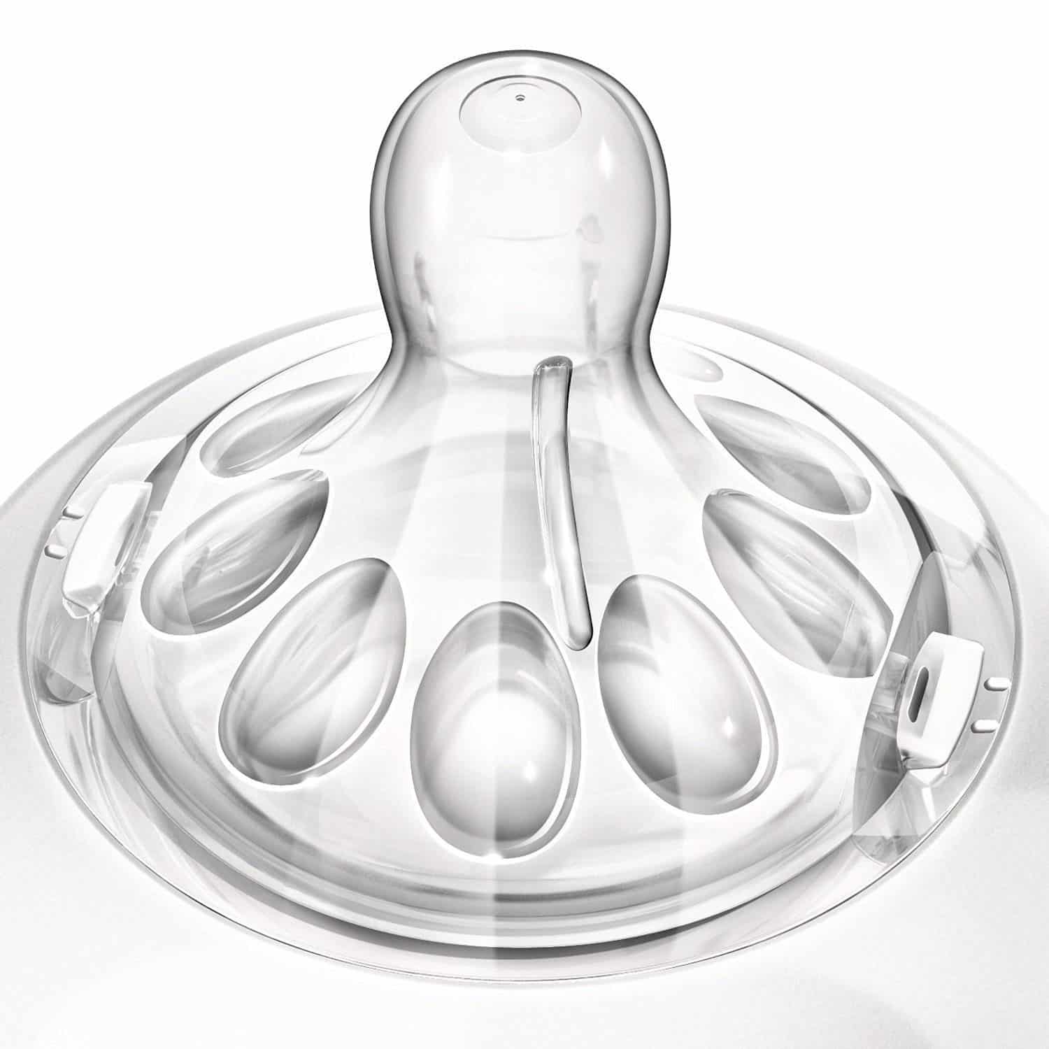 Avent : Biberon Natural en Verre anti-colique 1M+ 240 ml