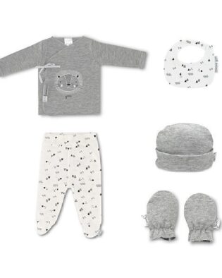 coffret naissance 5 pcs lion bimbidreams