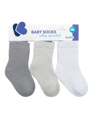 Chaussettes bébé thermiques-Kikkaboo Rabbits in love 0-6m