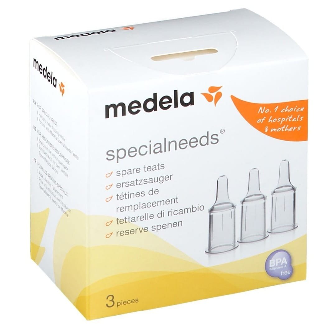 Tétines de remplacement biberon Special Needs 3 Pcs - Medela 