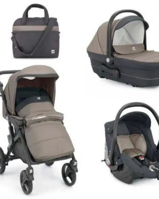 Poussette Mod Smart Cam marron