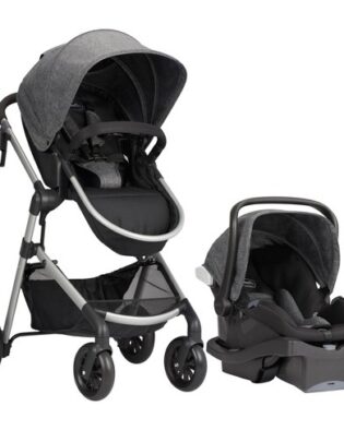 Pack poussette pivot Safemax Evenflo