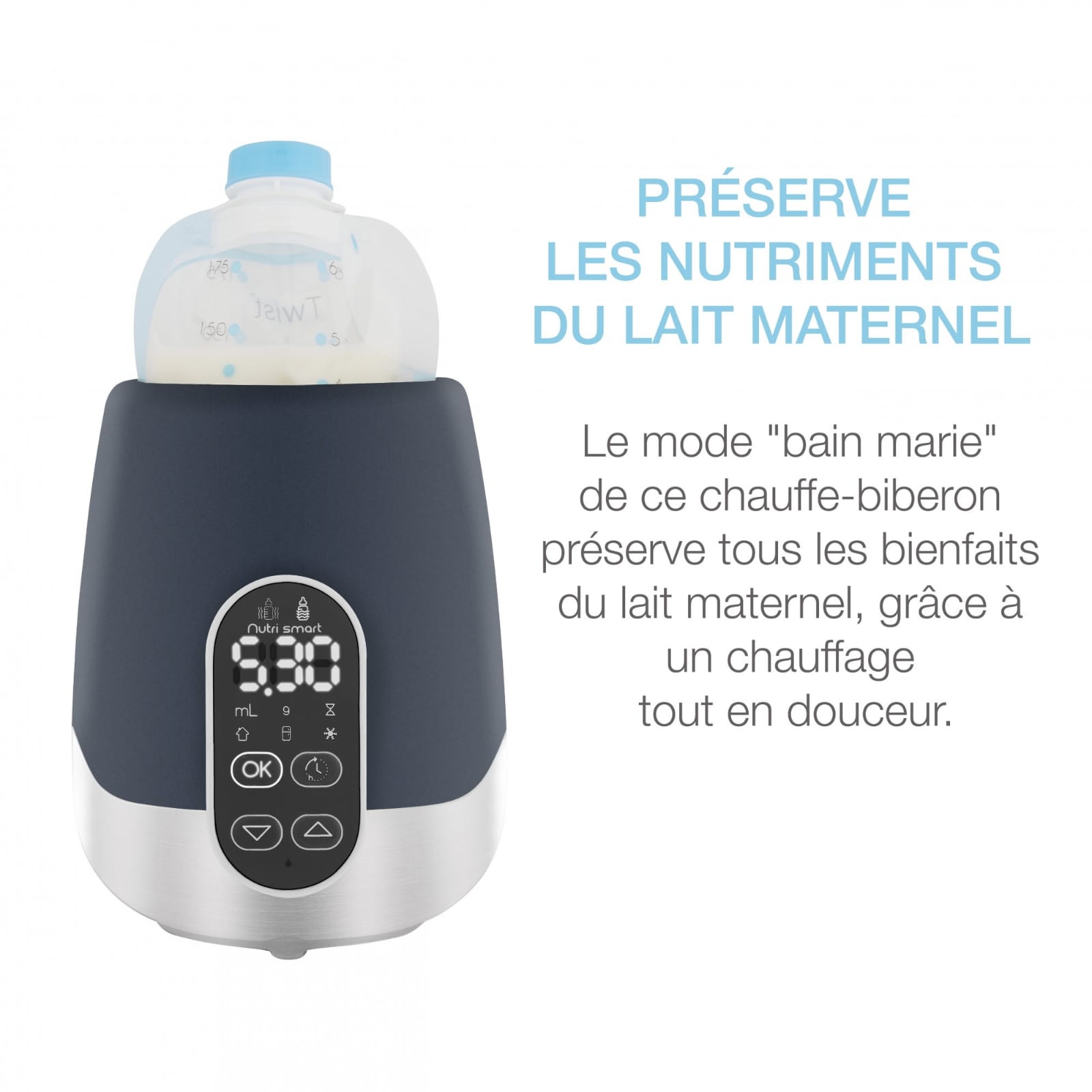 Chauffe biberon Maison et Voiture de Babymoov Definitive Babymoov