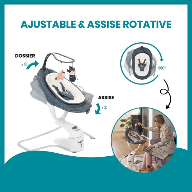 swoon motion pétale ajustable babymoov