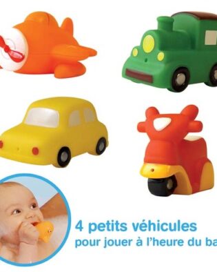 Profil Jouet de Bain Aspergeurs Transport Ludi