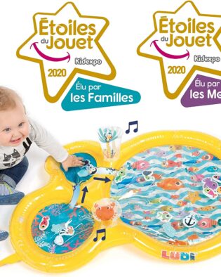 profil tapis d'activités sensorielles pour éveiller bebe