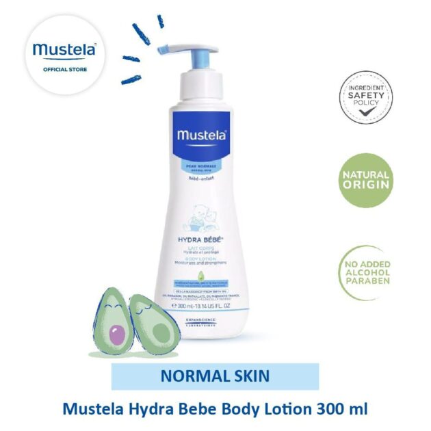 hydra bébé lait 300ml mustela à l'avocat