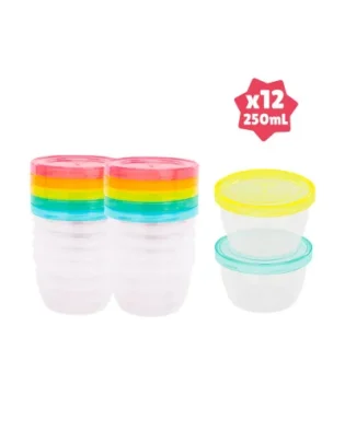 statut 12 pots de conservation badabowls empilable