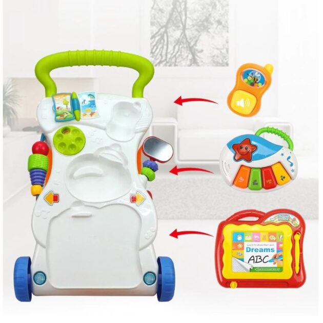 Trotteur musical multifonction