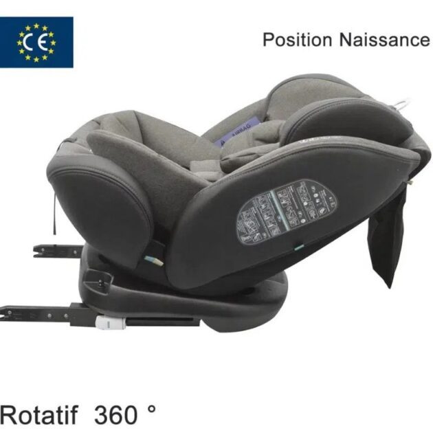 rotation 360° siège auto isofix kidilo