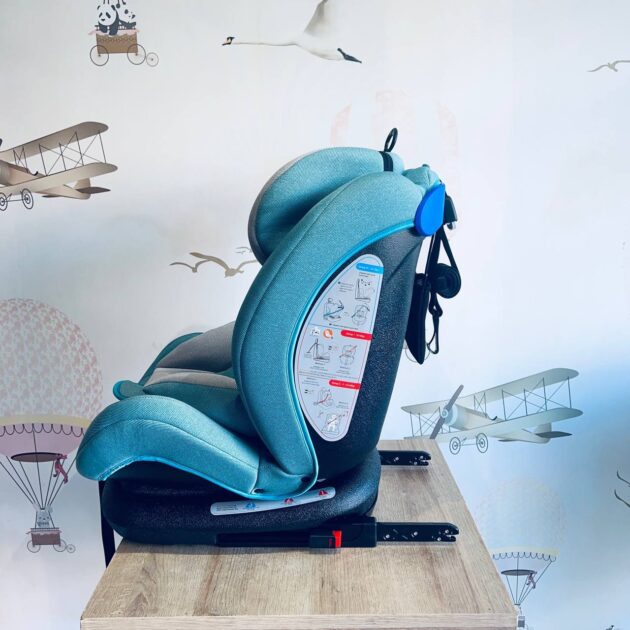 siège auto évolutif isofix fico vert
