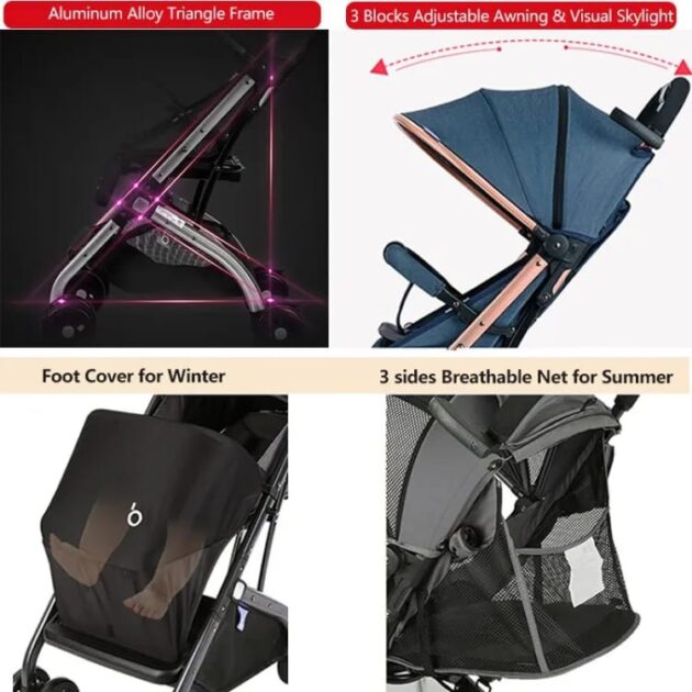 aération poussette valise QZ1