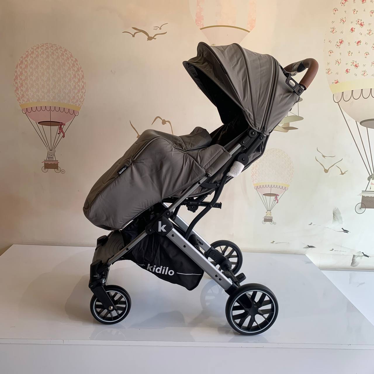 MomTan®Accessoires de poussette 3 en 1 pour bébé, accoudoir, pare