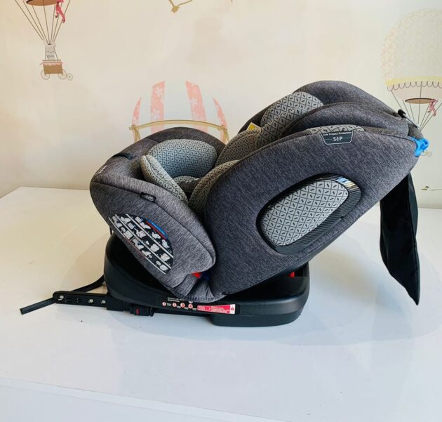 siège auto rotatif isofix gris focé