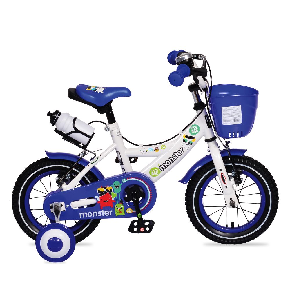 Velo enfant 12 Monster Moni Lesjouets.ma
